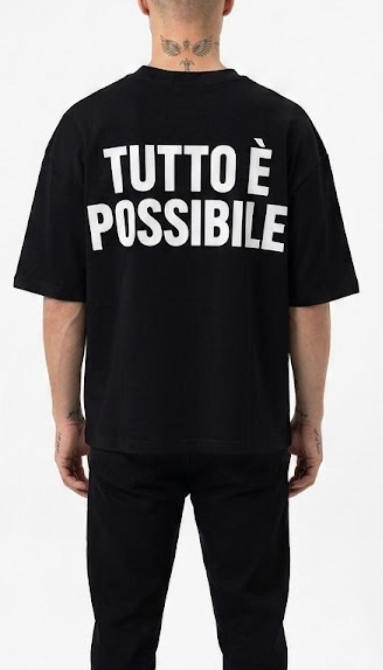 T-Shirt Boxy Premium Stampe