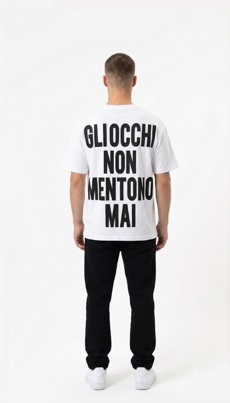 T-Shirt Boxy "Gli Occhi"