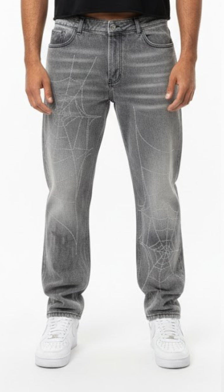 Jeans Spider Strass