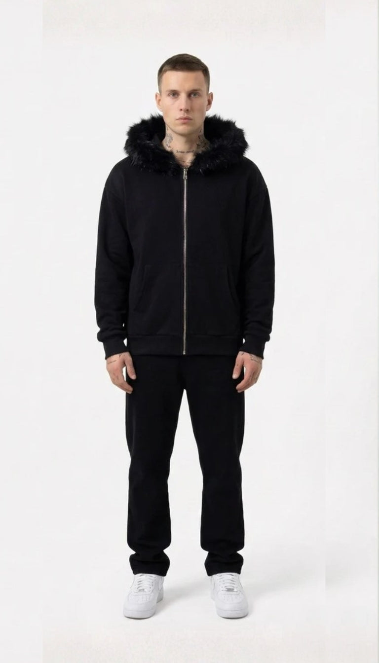Felpa Hoodie Fur