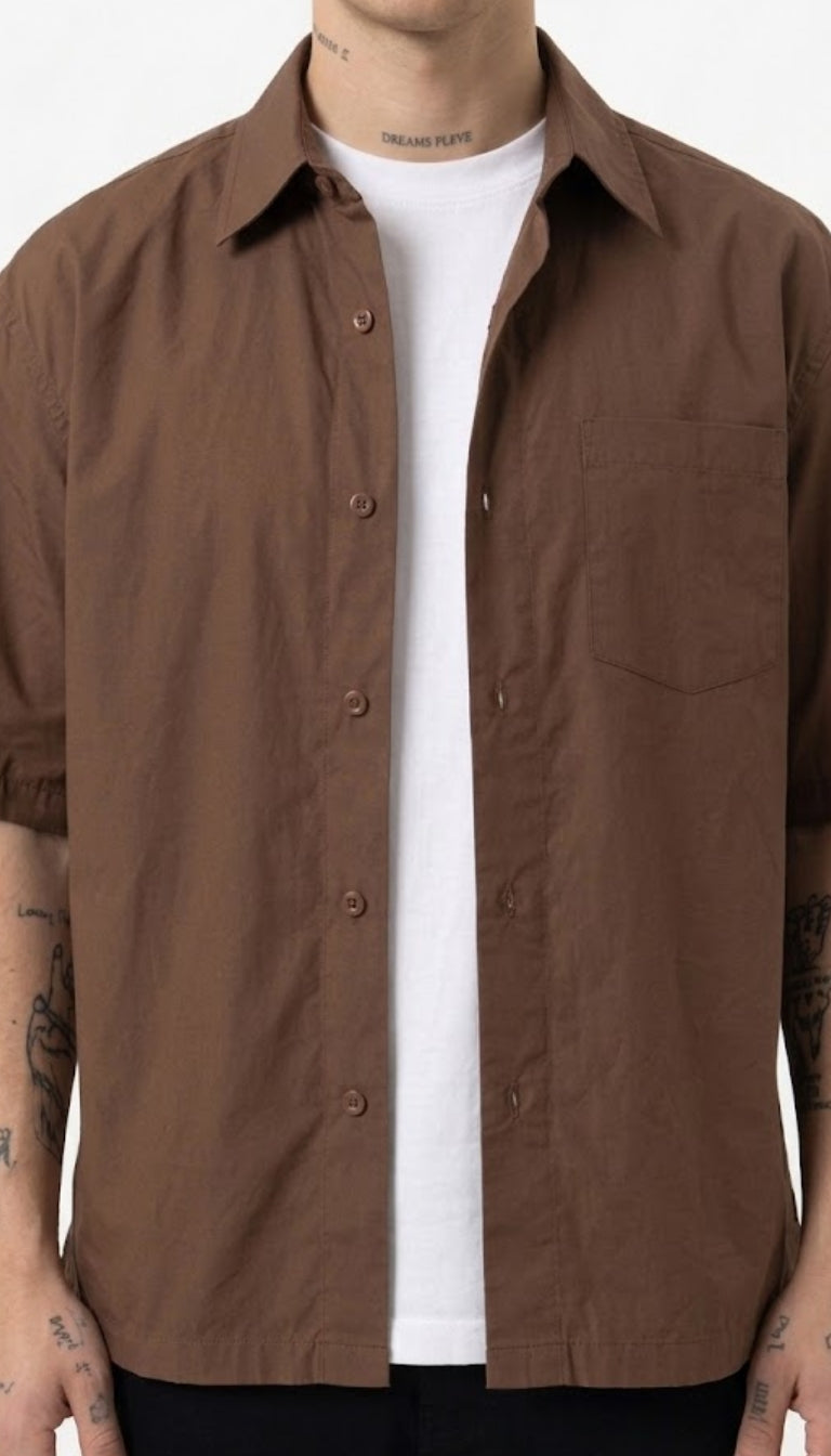 Camicia Umber Boxy