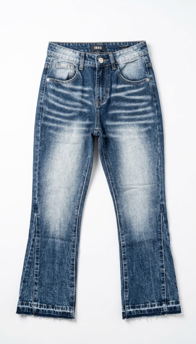 Jeans Flared Blu