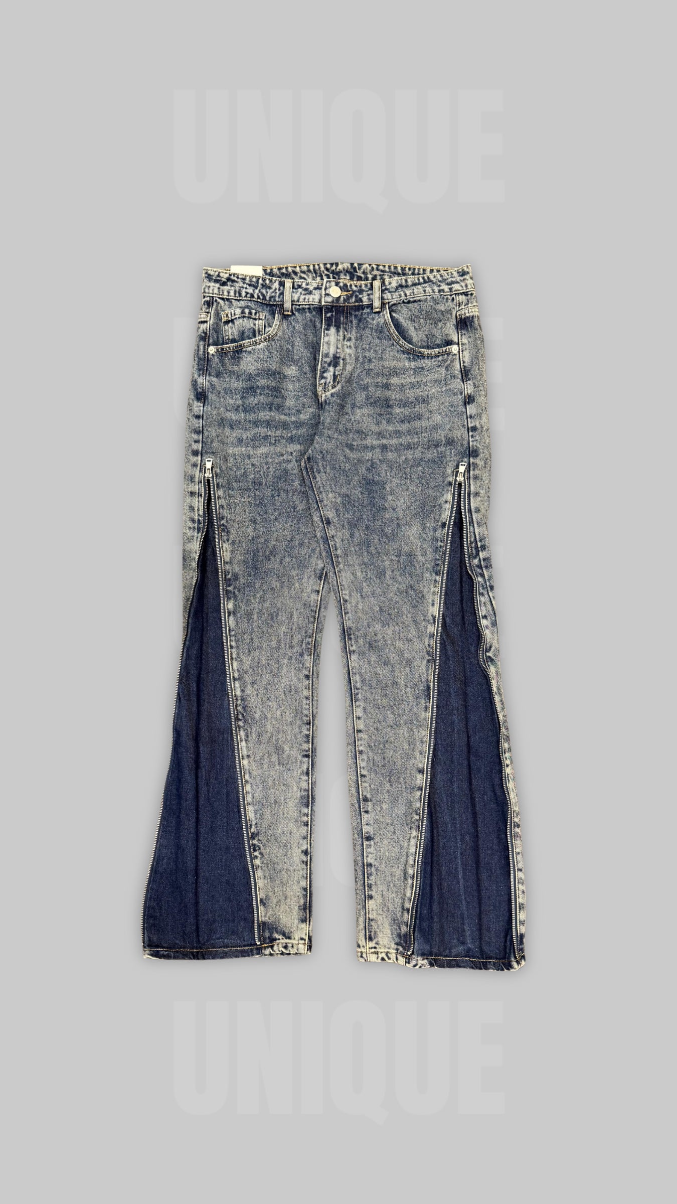 JEANS ZIP BLUE