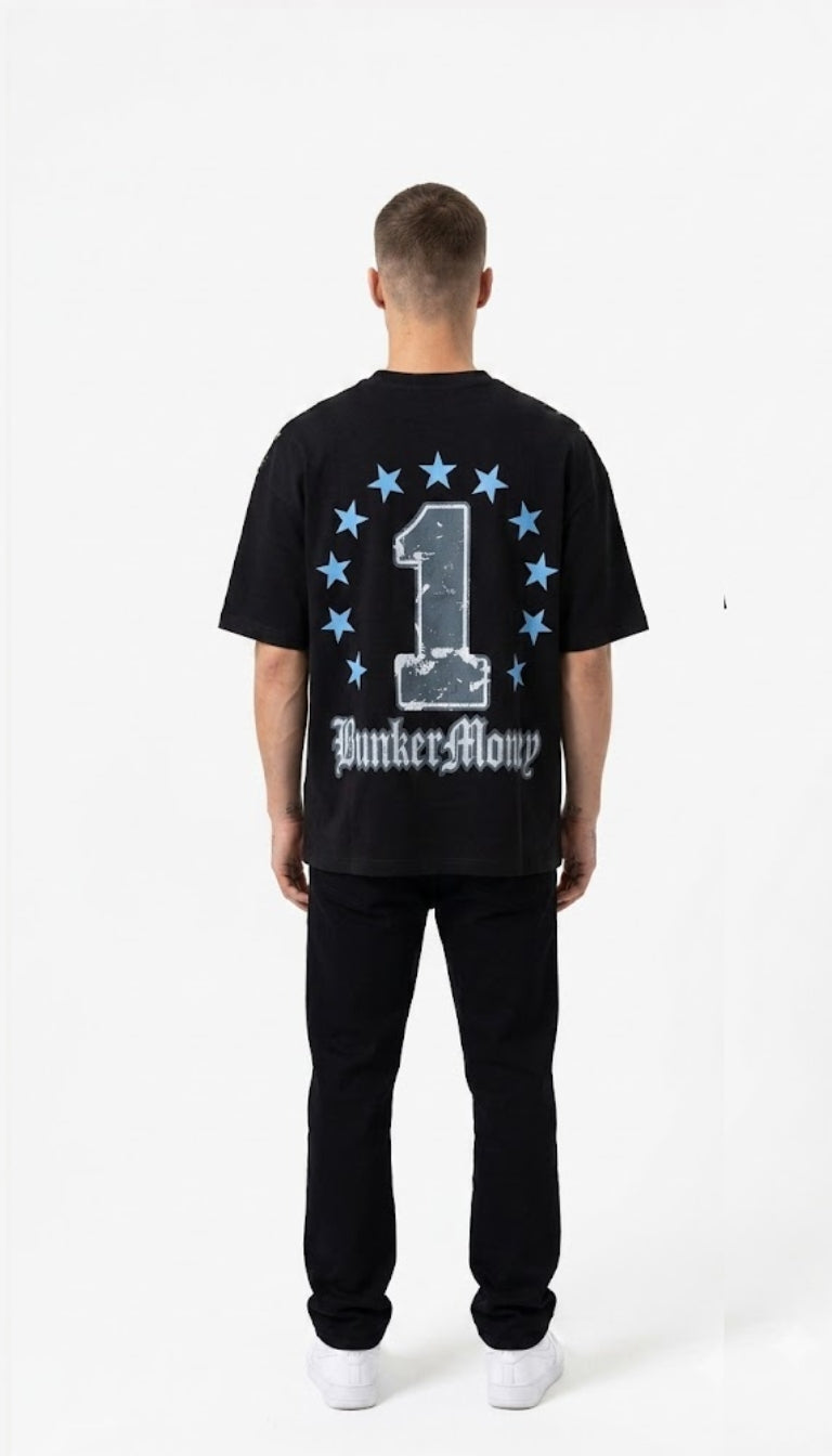 T-Shirt Oversize "Bunkermoney"