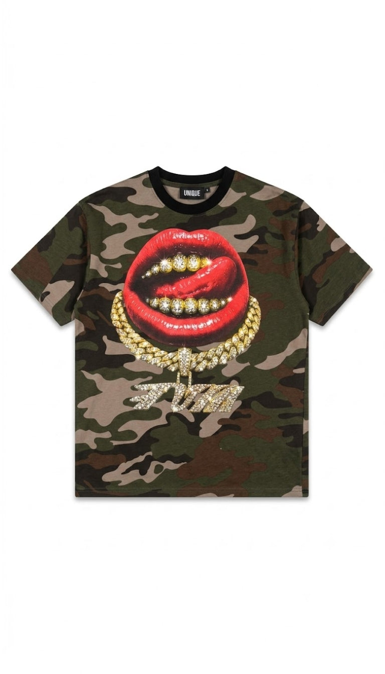 T-shirt Mimetica "Hip Hop" Baby