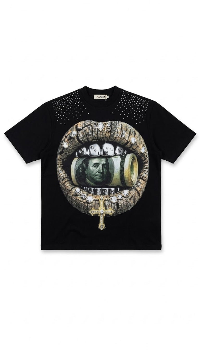 T-Shirt Dollar Lips