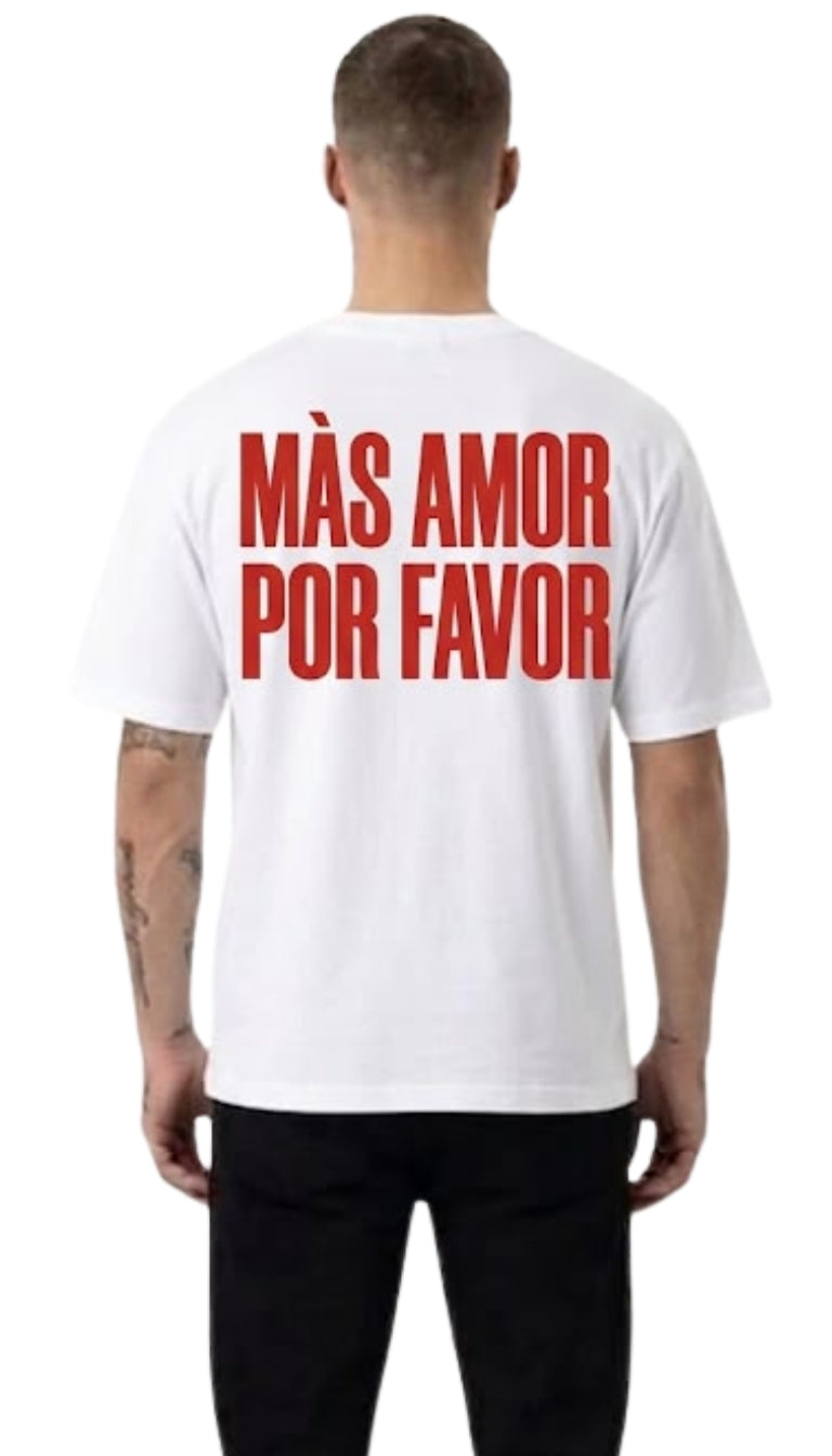 T-Shirt Boxy "Mas Amor"
