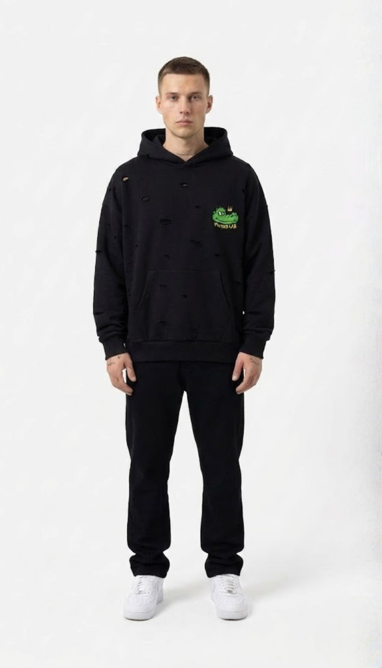 Felpa Hoodie Pluto’s Lab Rotture