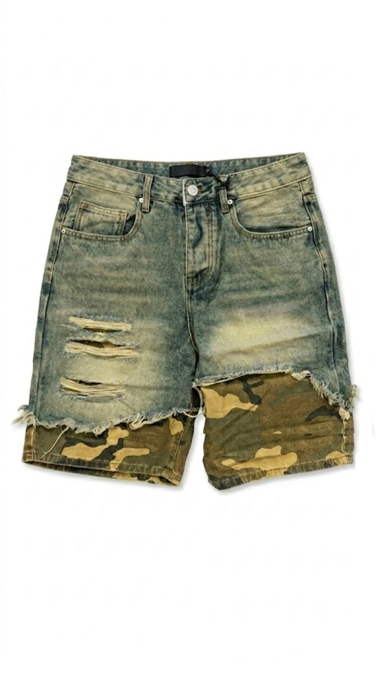Shorts Hybrid Camo Denim