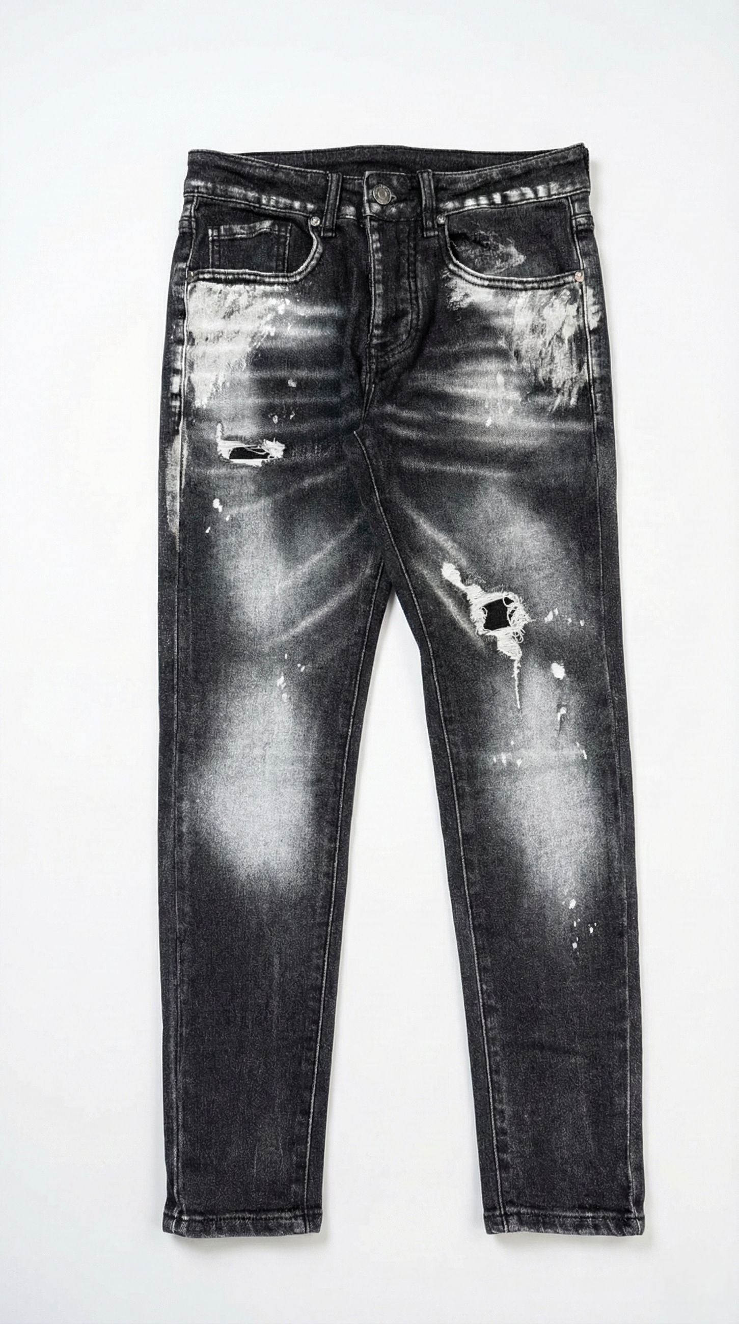 INK-WASH SKINNY JEANS