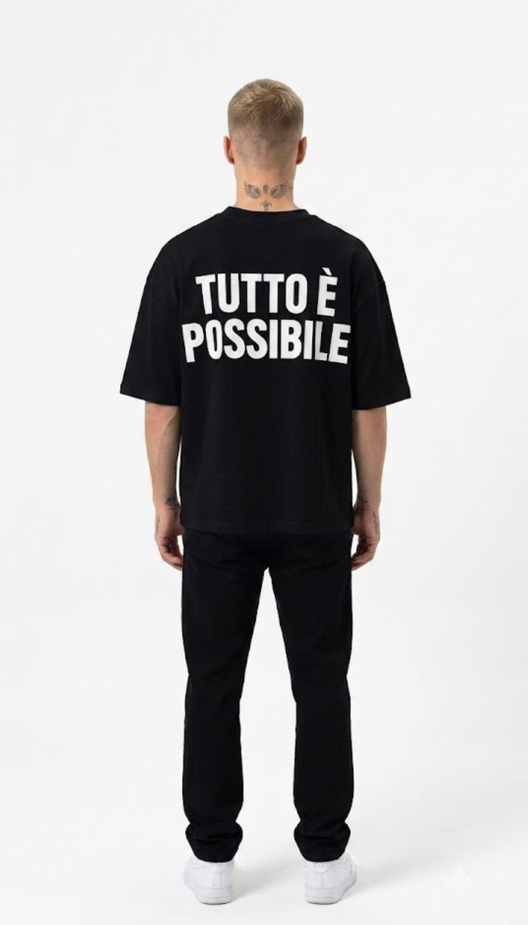 T-Shirt Boxy "Tutto è Possibile"