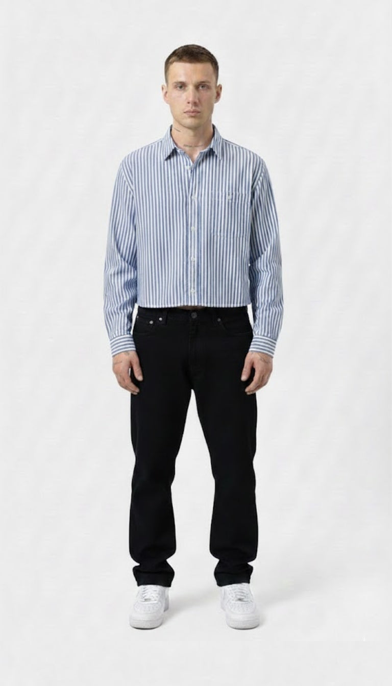 Camicia Linear Cropped